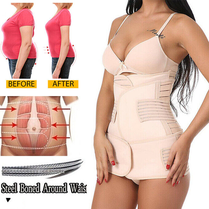 1 Pis - Corset Postpartum Belly Band Pregnant Women Tummy Belly Pelvis Belt